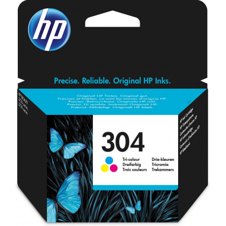 HP Μελάνι Inkjet No.304 Tri-colour (N9K05AE)