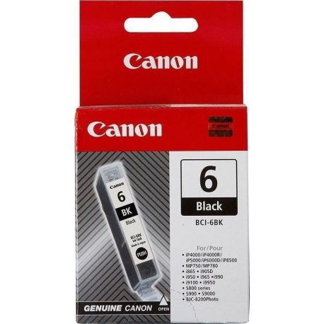 Canon Μελάνι BCI-6BK Black (4705A002)