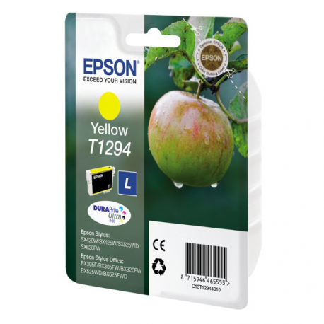 Epson Μελάνι Inkjet T1294 Yellow (C13T12944012)